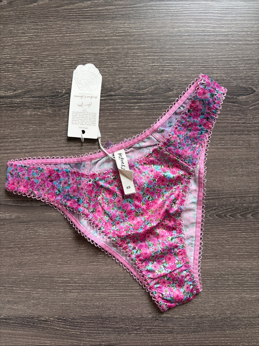 ❤️$30 NWT Victoria's Secret - For Love & Lemons Everyday High Waist Cheeky Panty